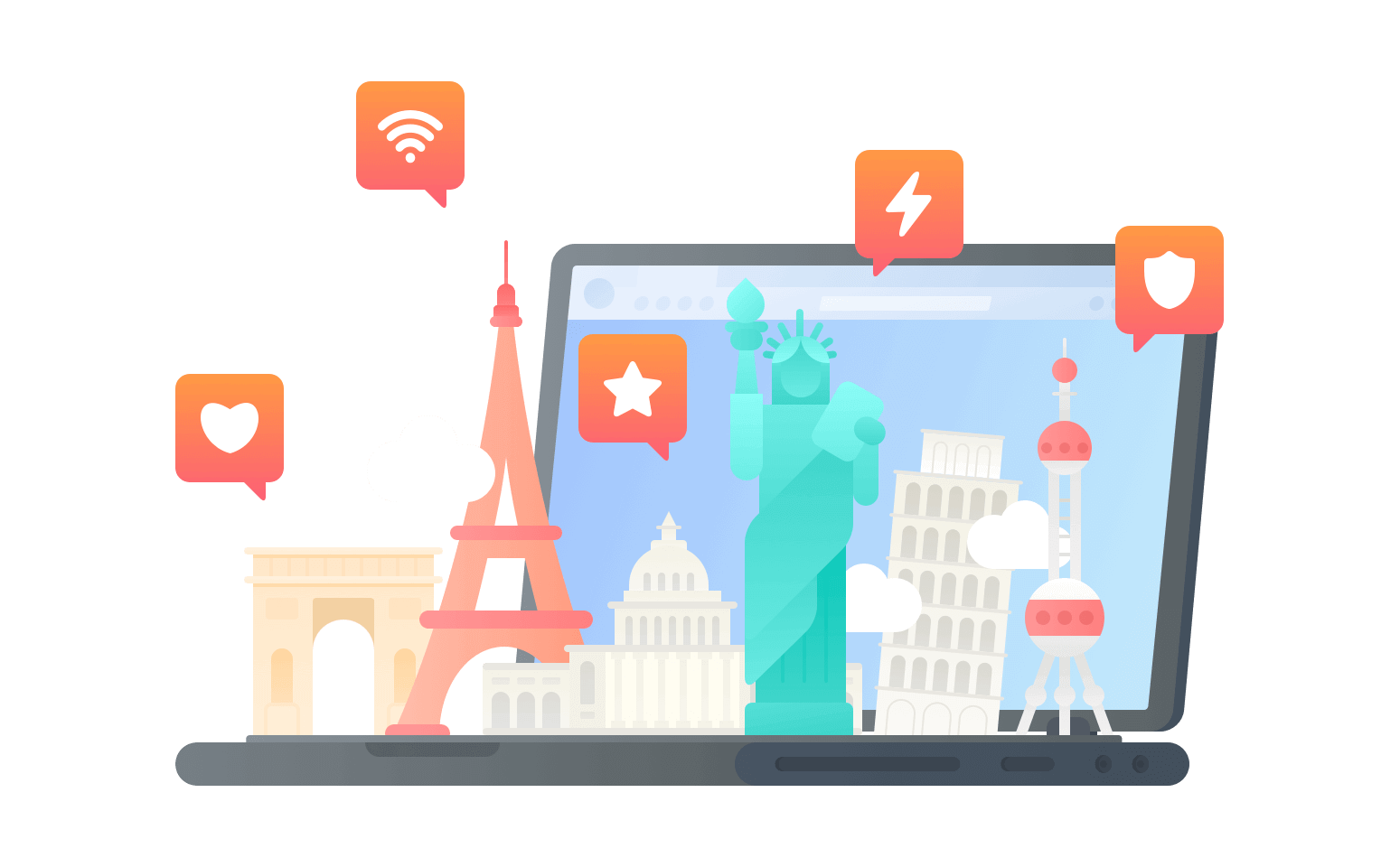 在几内亚比绍连接到中国vpn - 天空乐享